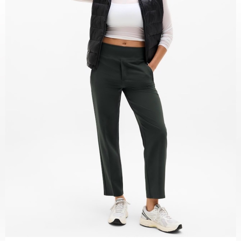 Athleta Endless High Rise Pants Olive